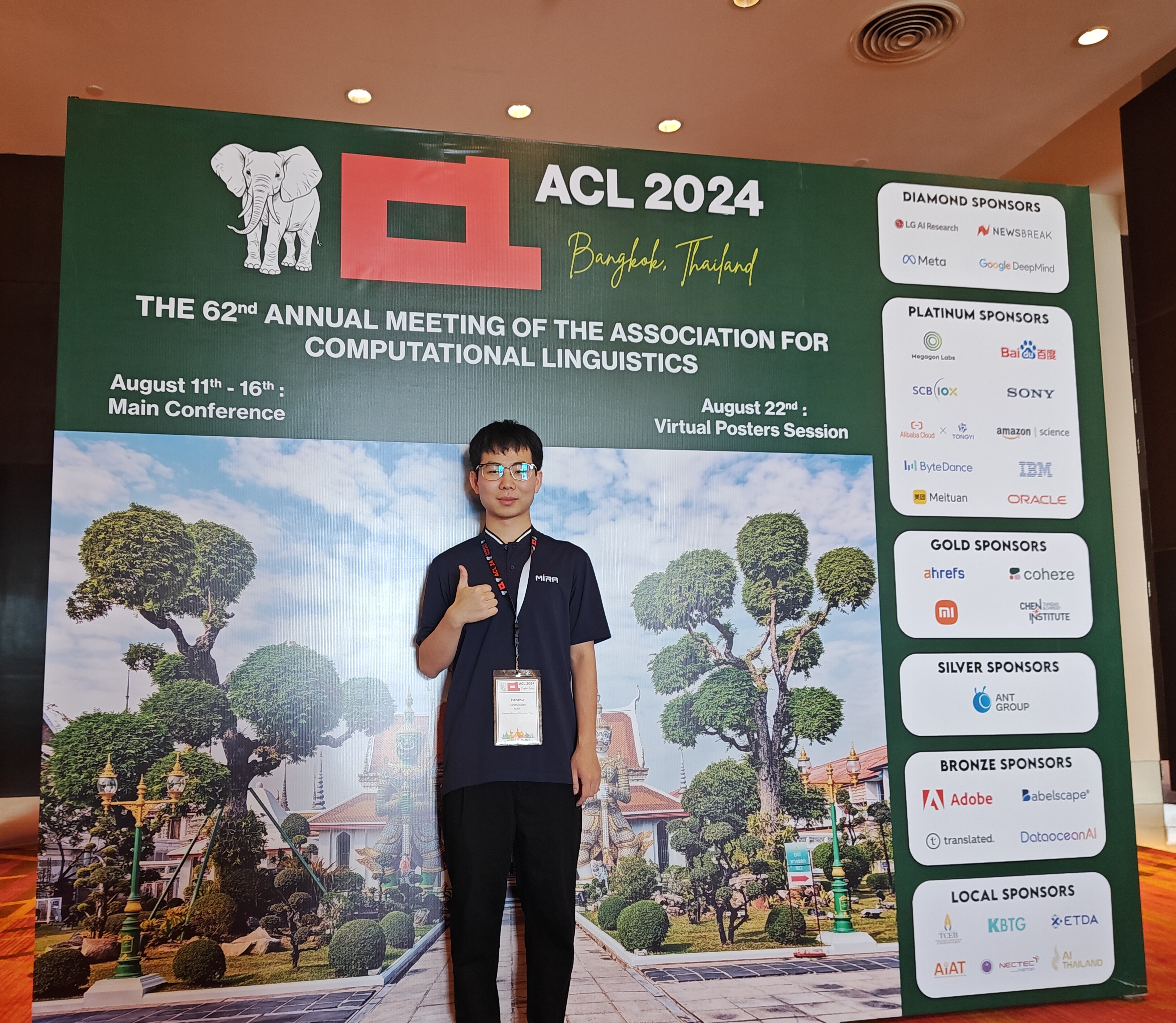 Hanzhu @ ACL 2024